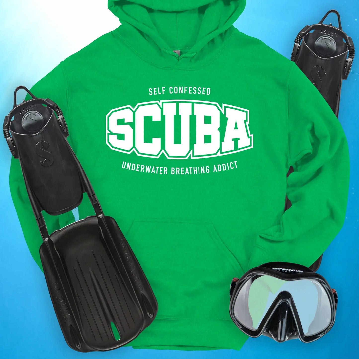 Hooked on Scuba Hoodie