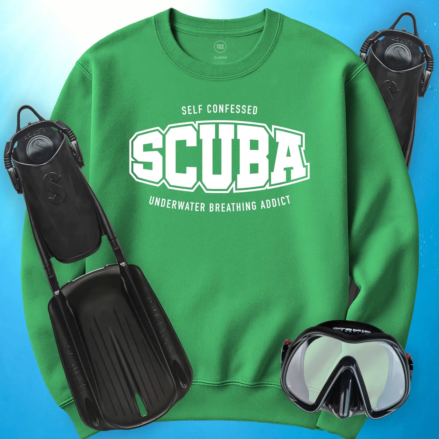 Hooked on Scuba Sweatshirt