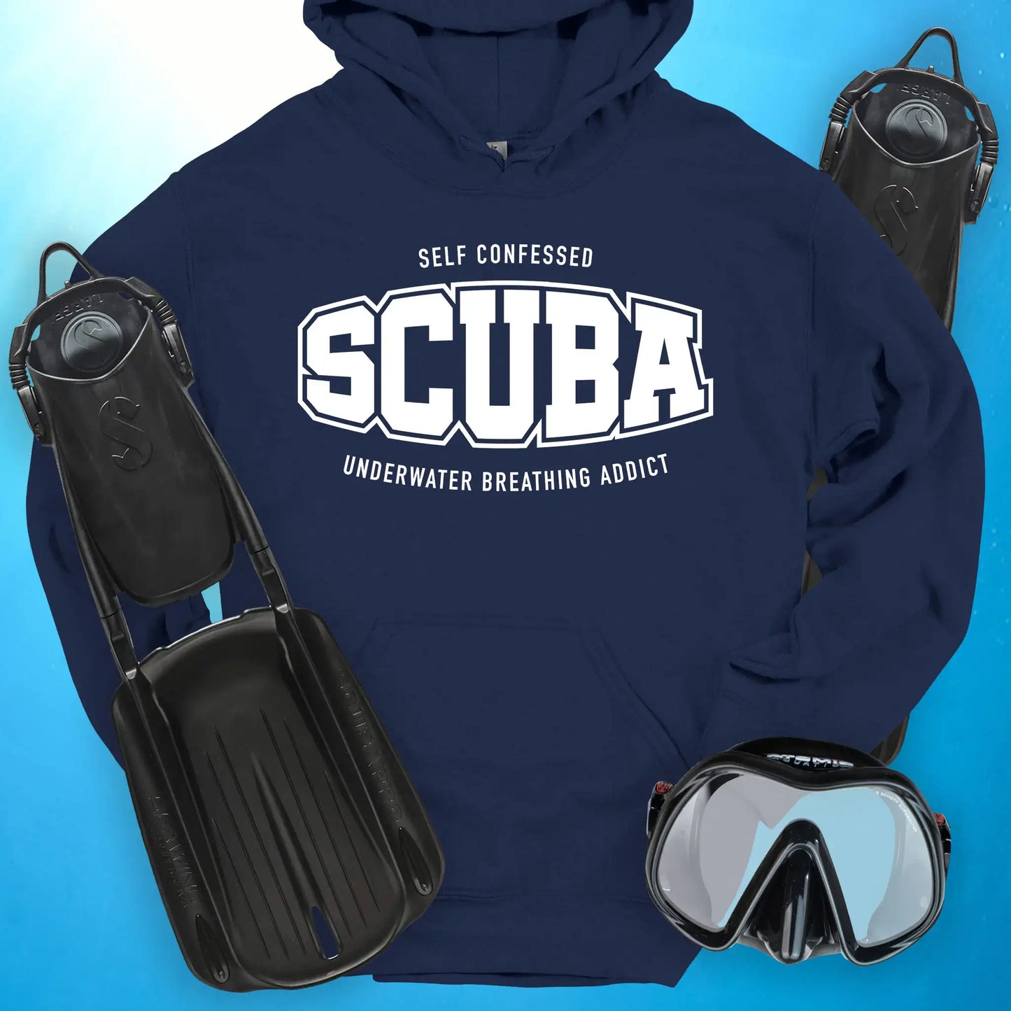 Hooked on Scuba Hoodie