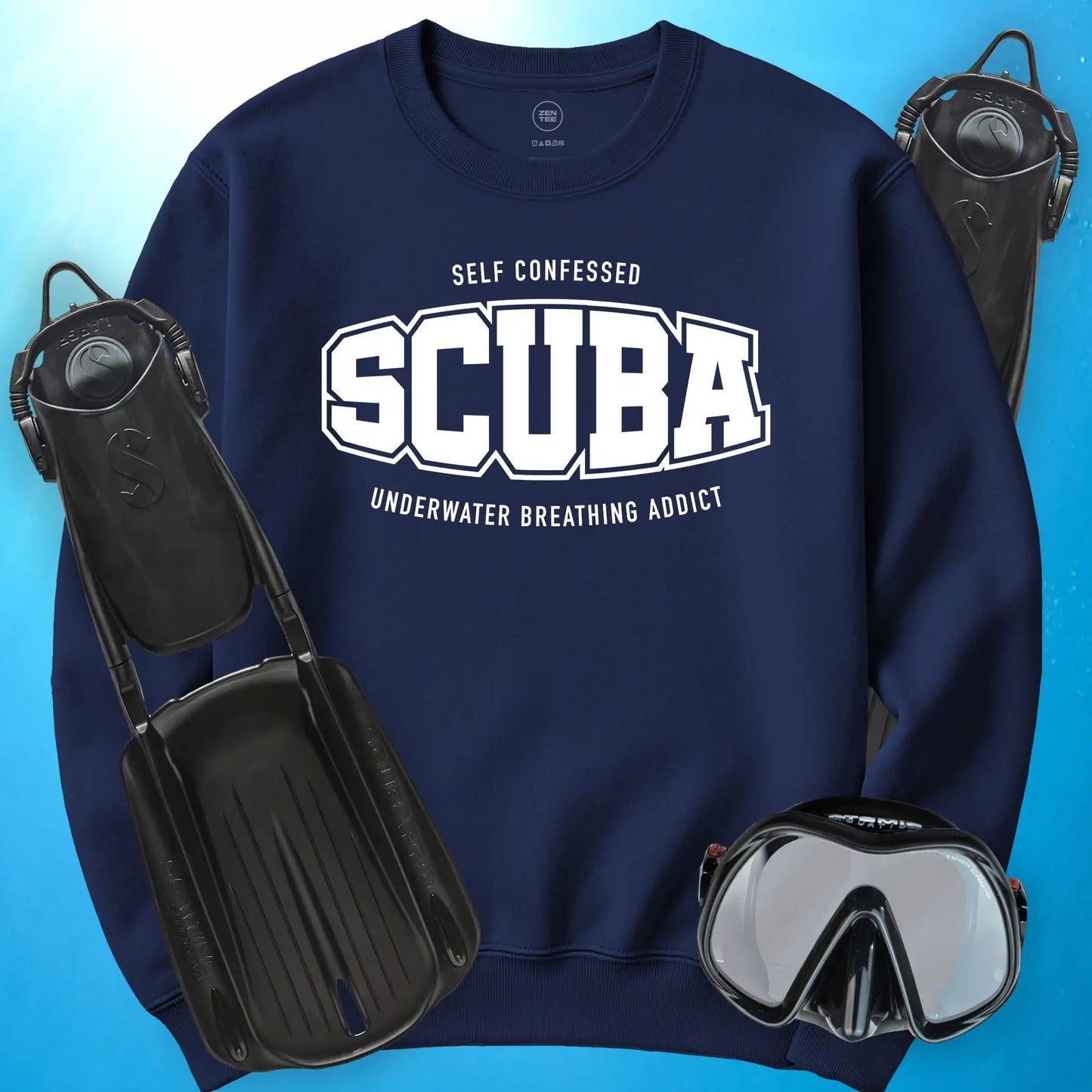 Hooked on Scuba Sweatshirt