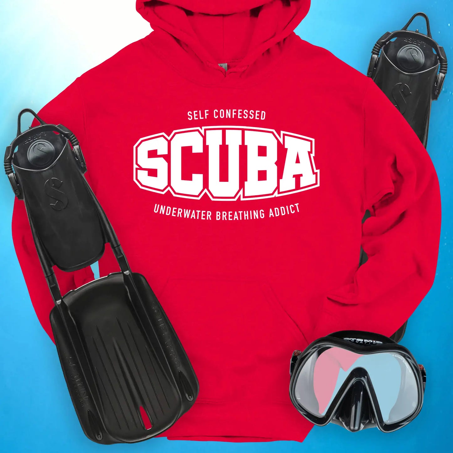 Hooked on Scuba Hoodie