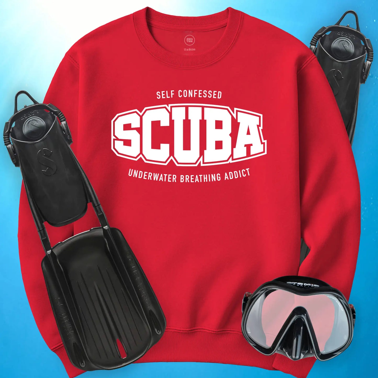Hooked on Scuba Sweatshirt