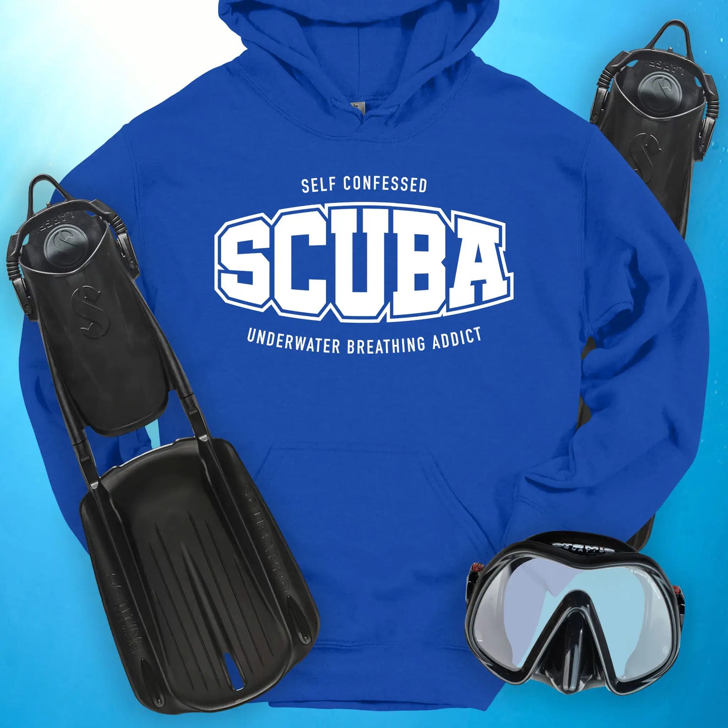 Hooked on Scuba Hoodie