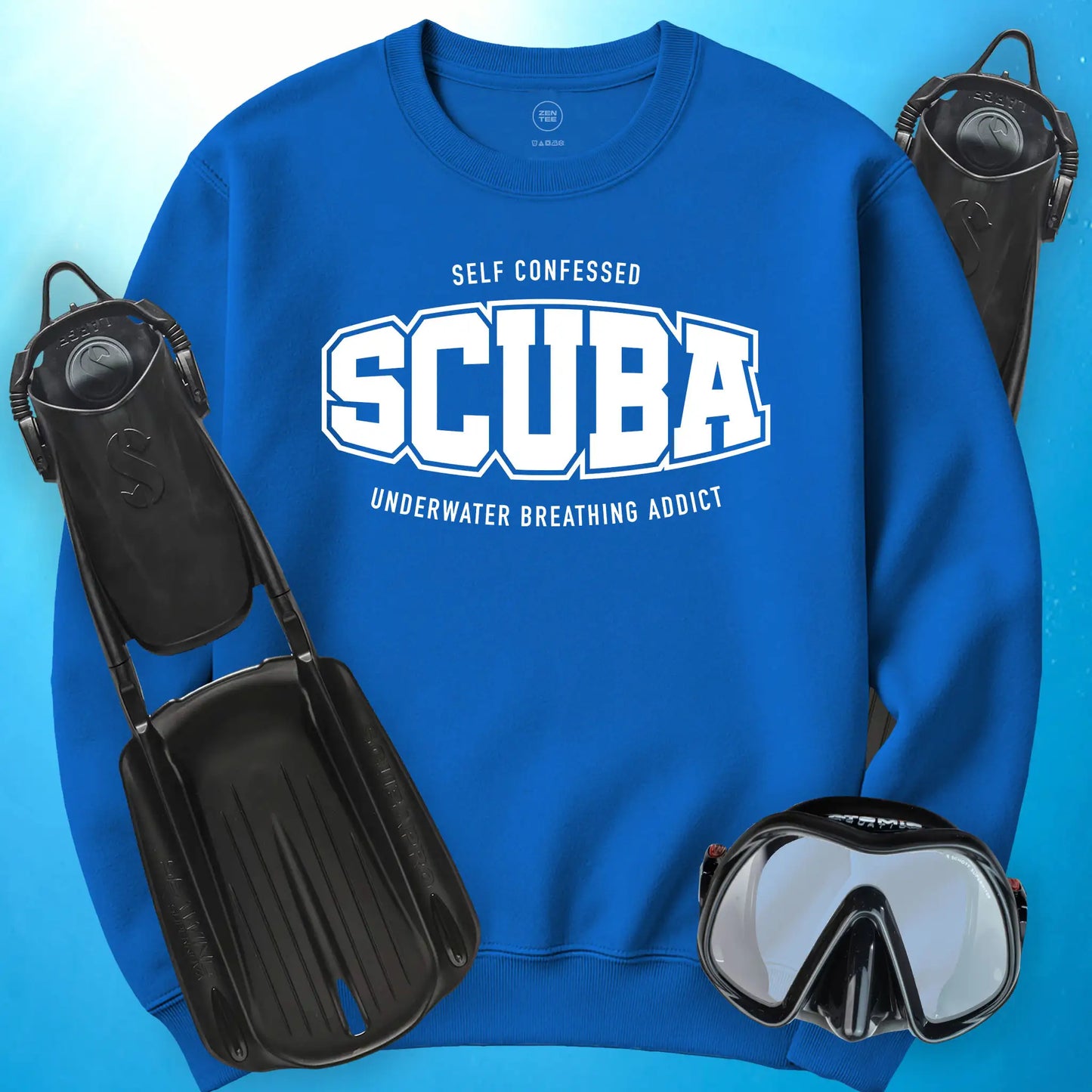 Hooked on Scuba Sweatshirt
