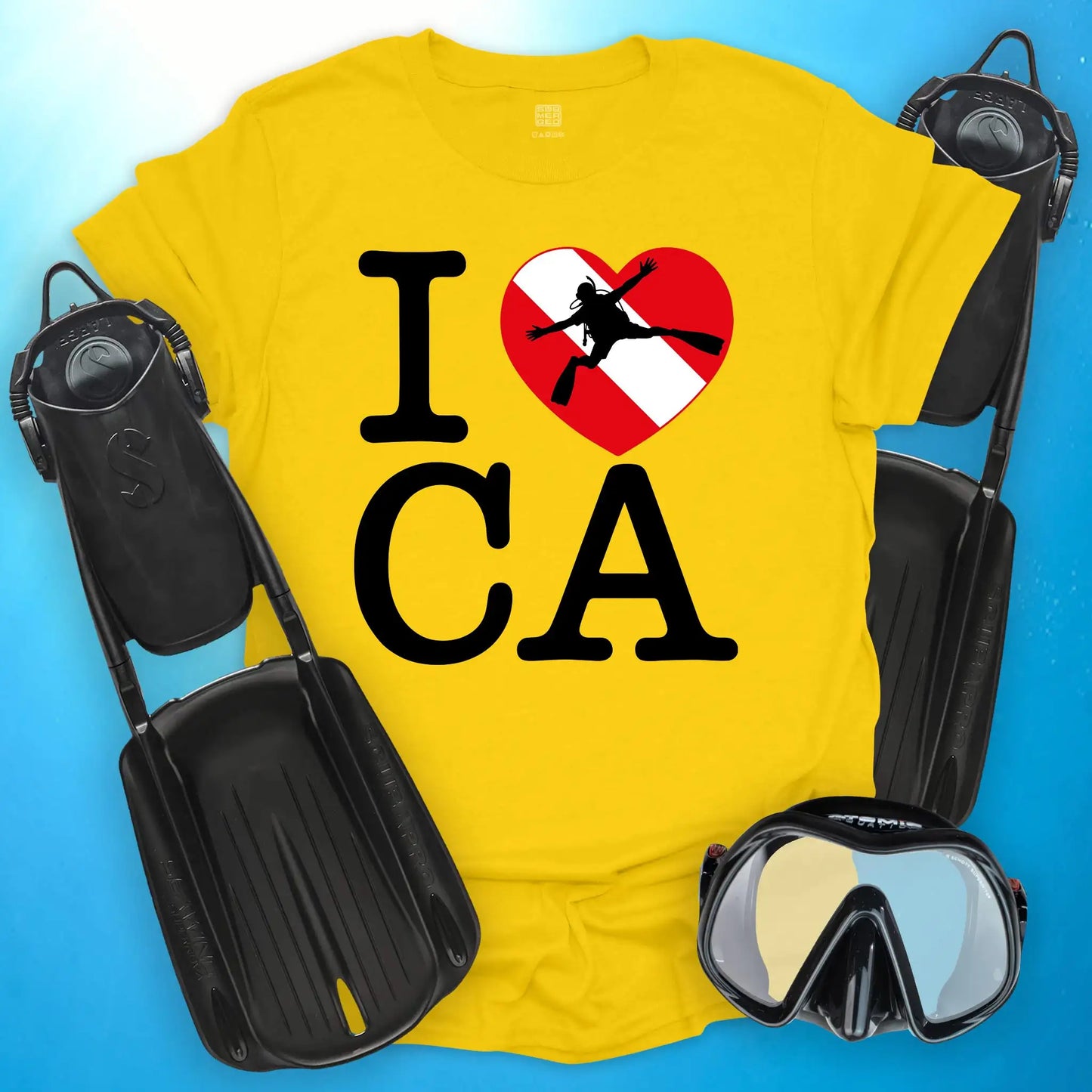 I Love California Diving T-Shirt