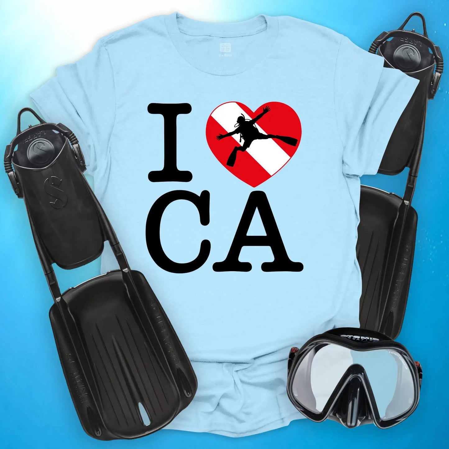 I Love California Diving T-Shirt