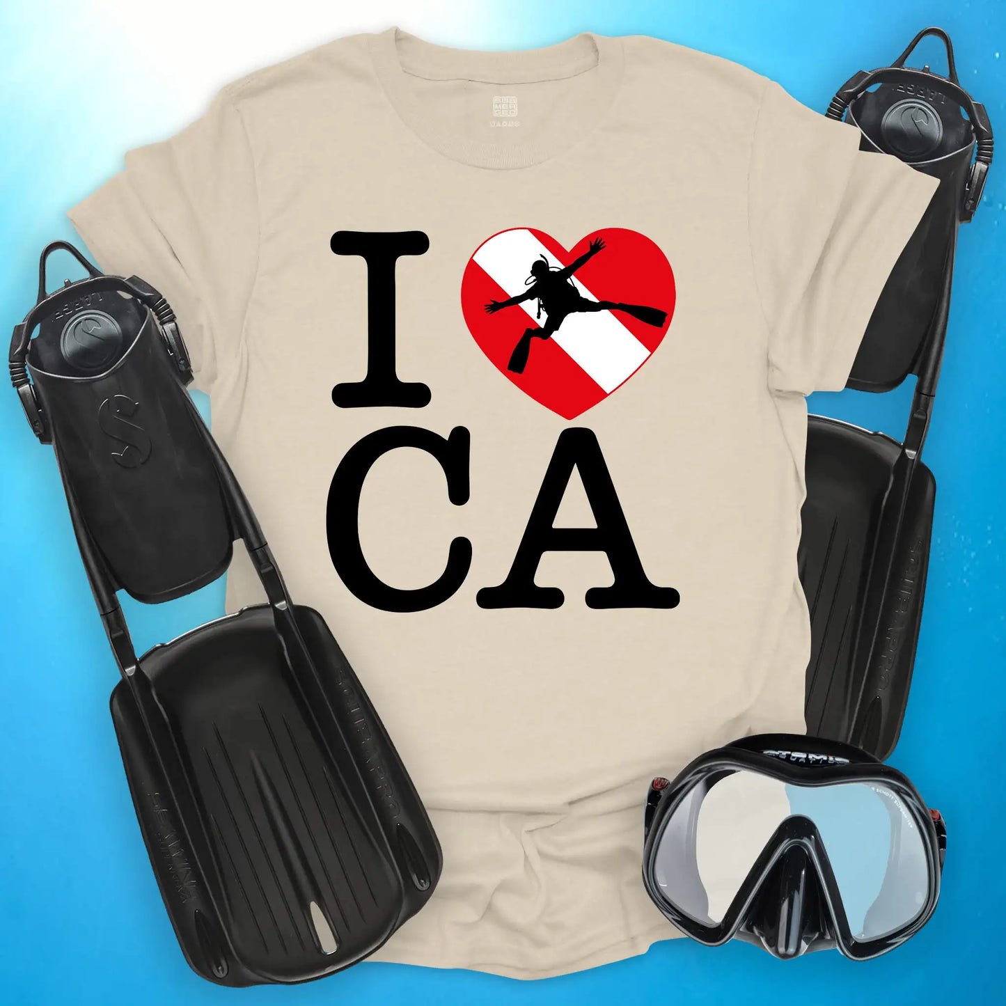 I Love California Diving T-Shirt