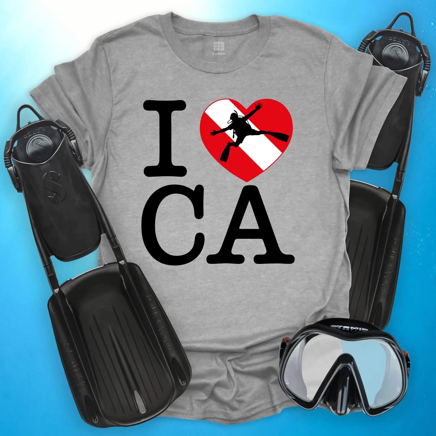 I Love California Diving T-Shirt