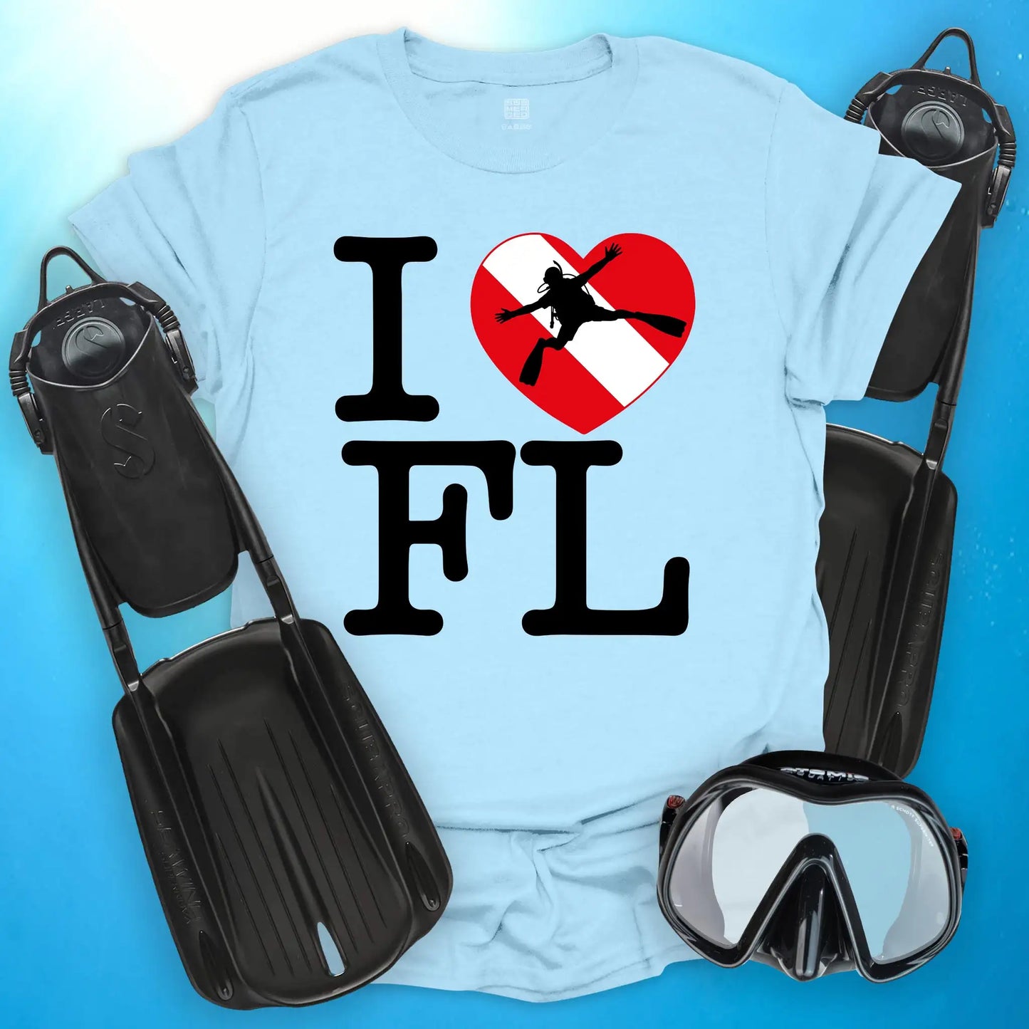 I Love Florida Diving T-Shirt