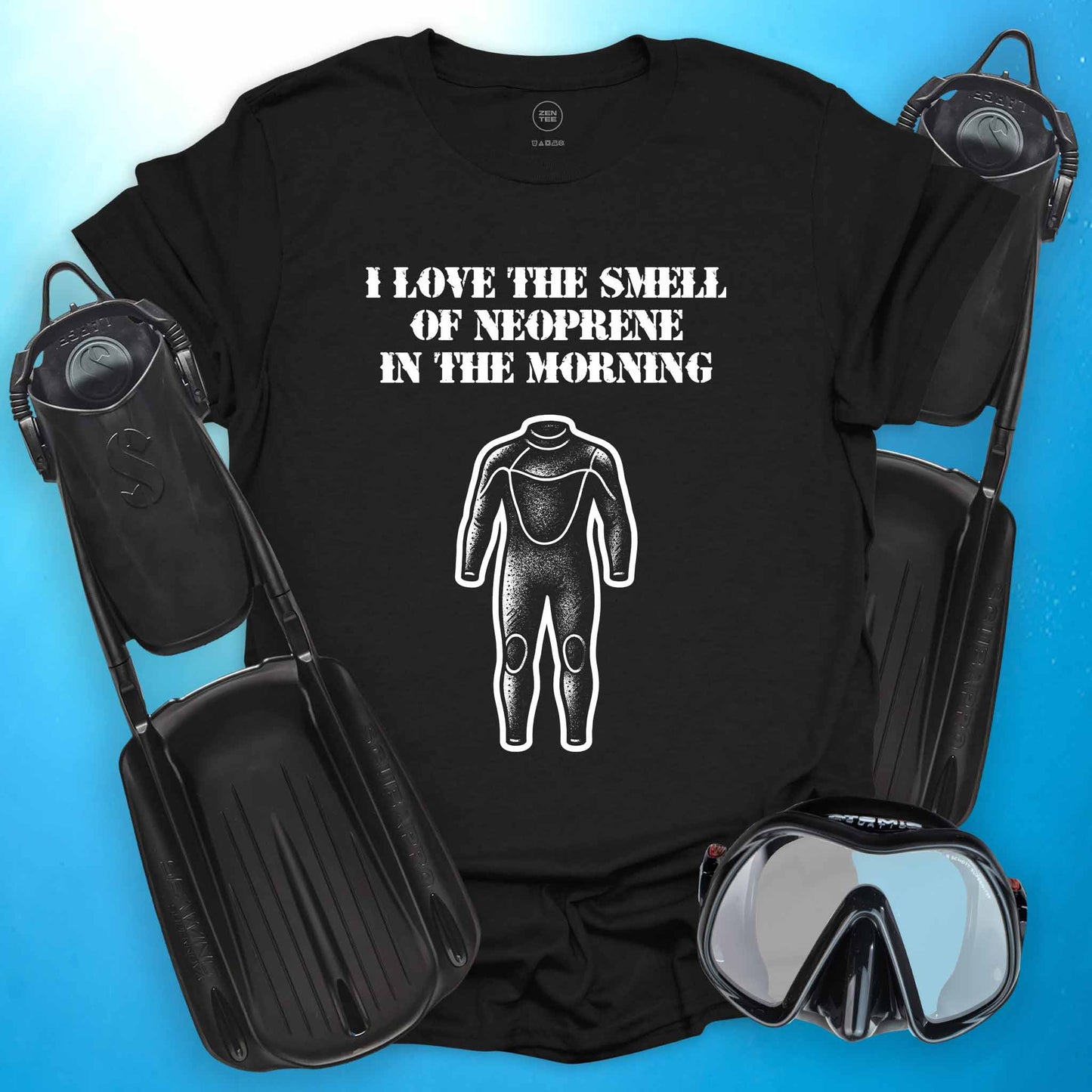 I Love the Smell of Neoprene T-shirt