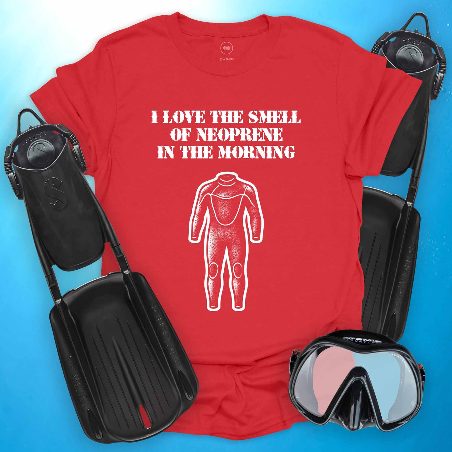 I Love the Smell of Neoprene T-shirt
