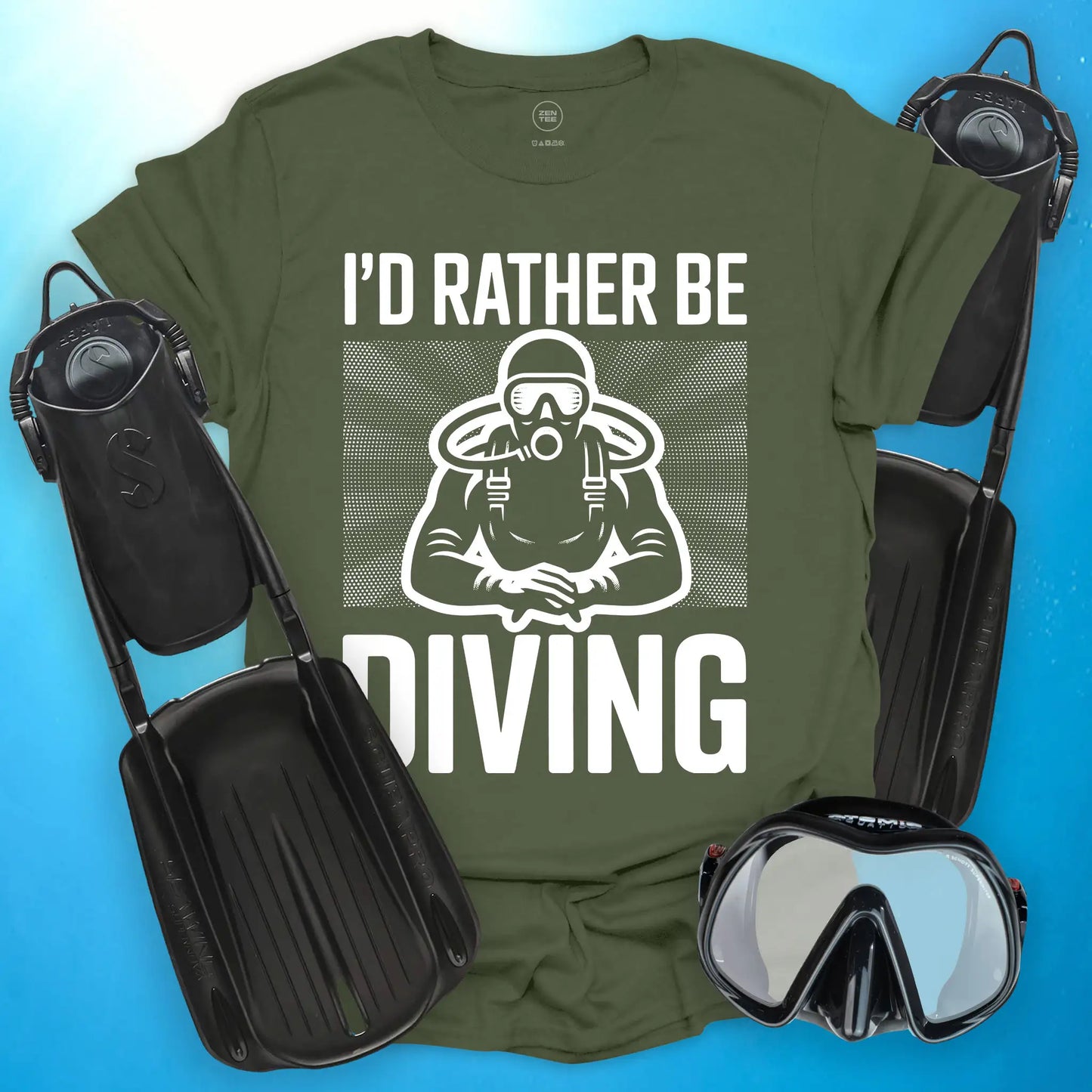 I’d Rather Be Diving T-Shirt