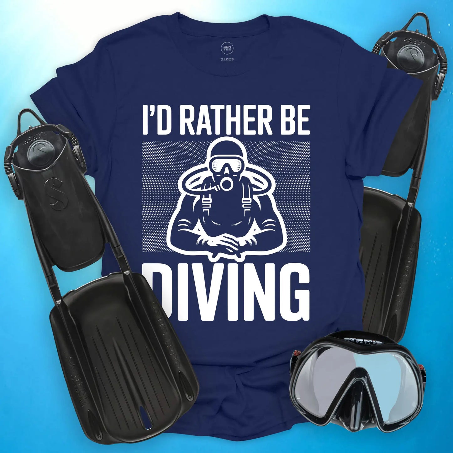 I’d Rather Be Diving T-Shirt
