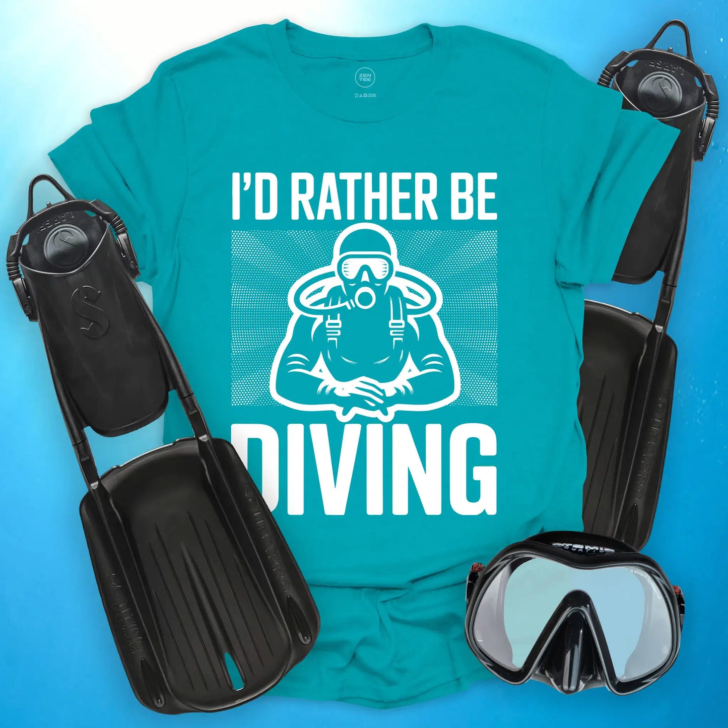 I’d Rather Be Diving T-Shirt