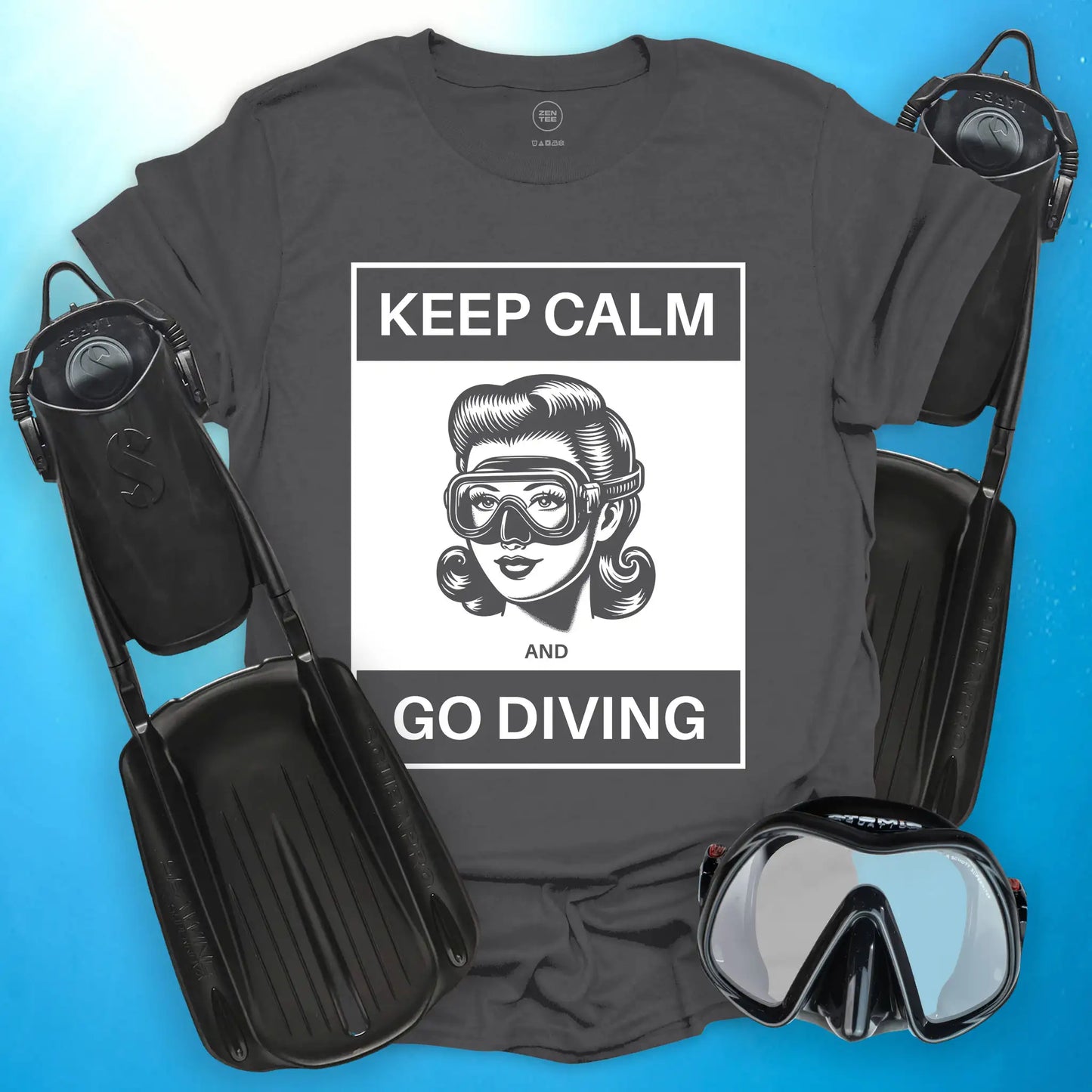 Keep Calm and Go Diving T-Shirt