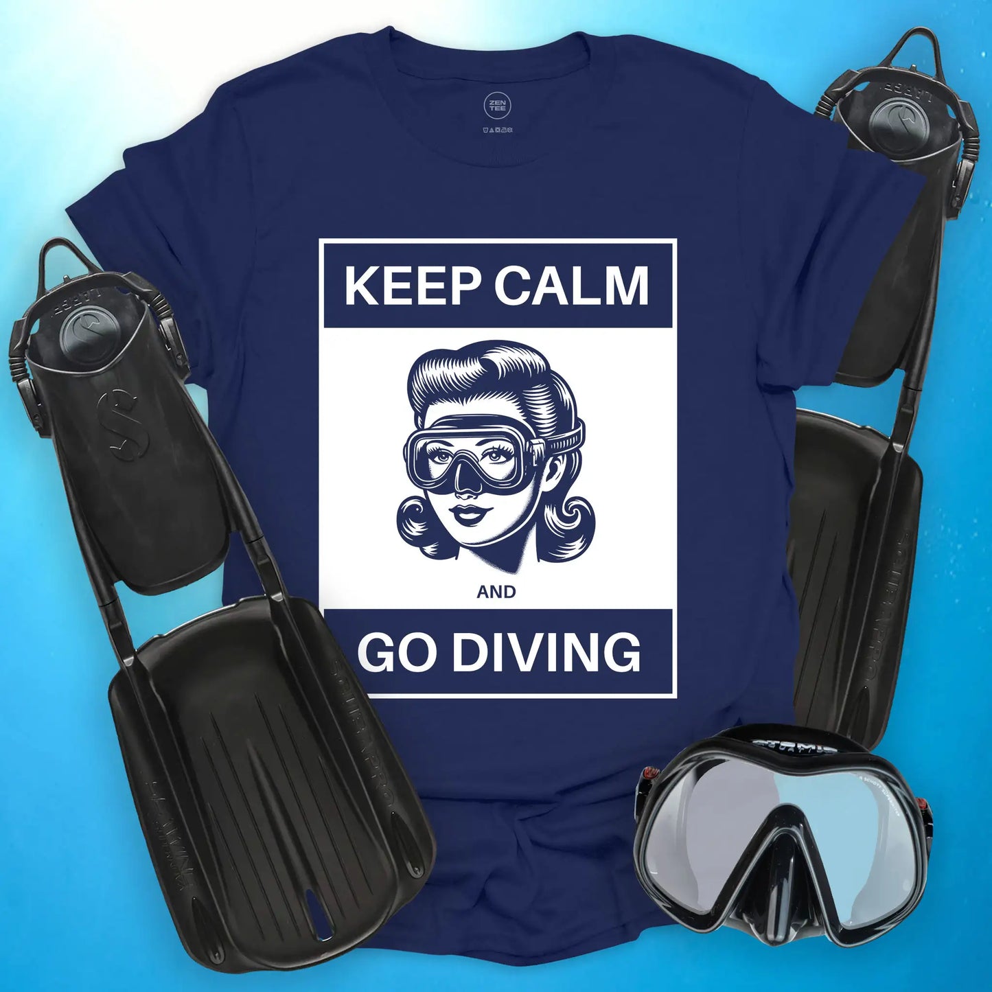 Keep Calm and Go Diving T-Shirt