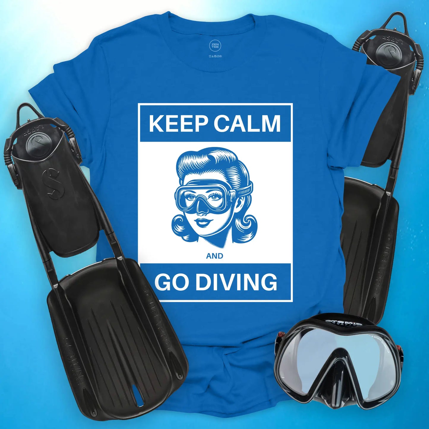 Keep Calm and Go Diving T-Shirt