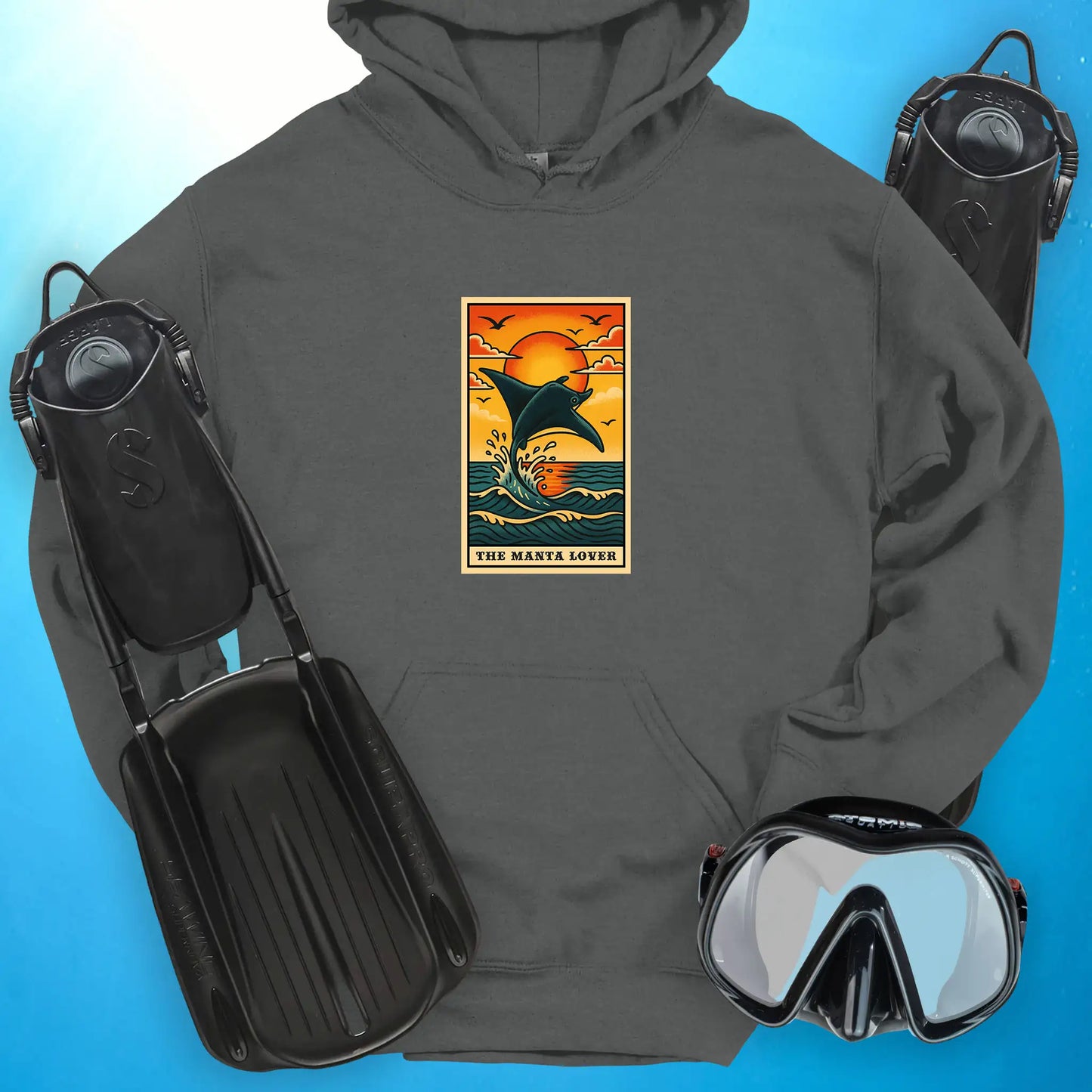 The Manta Lover Tarot Hoodie