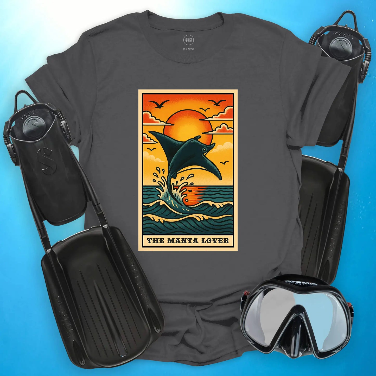 The Manta Lover Tarot T-shirt