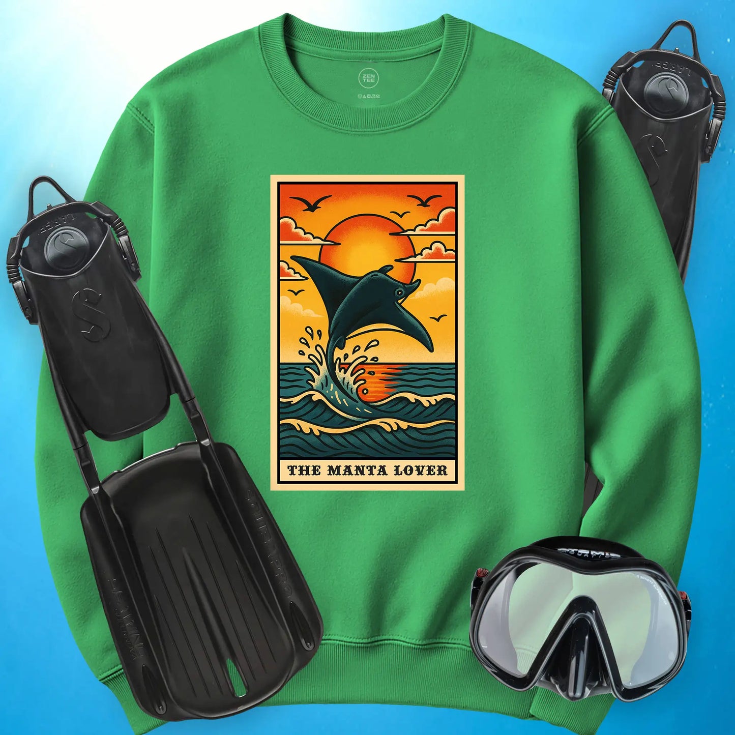 The Manta Lover Tarot Sweatshirt