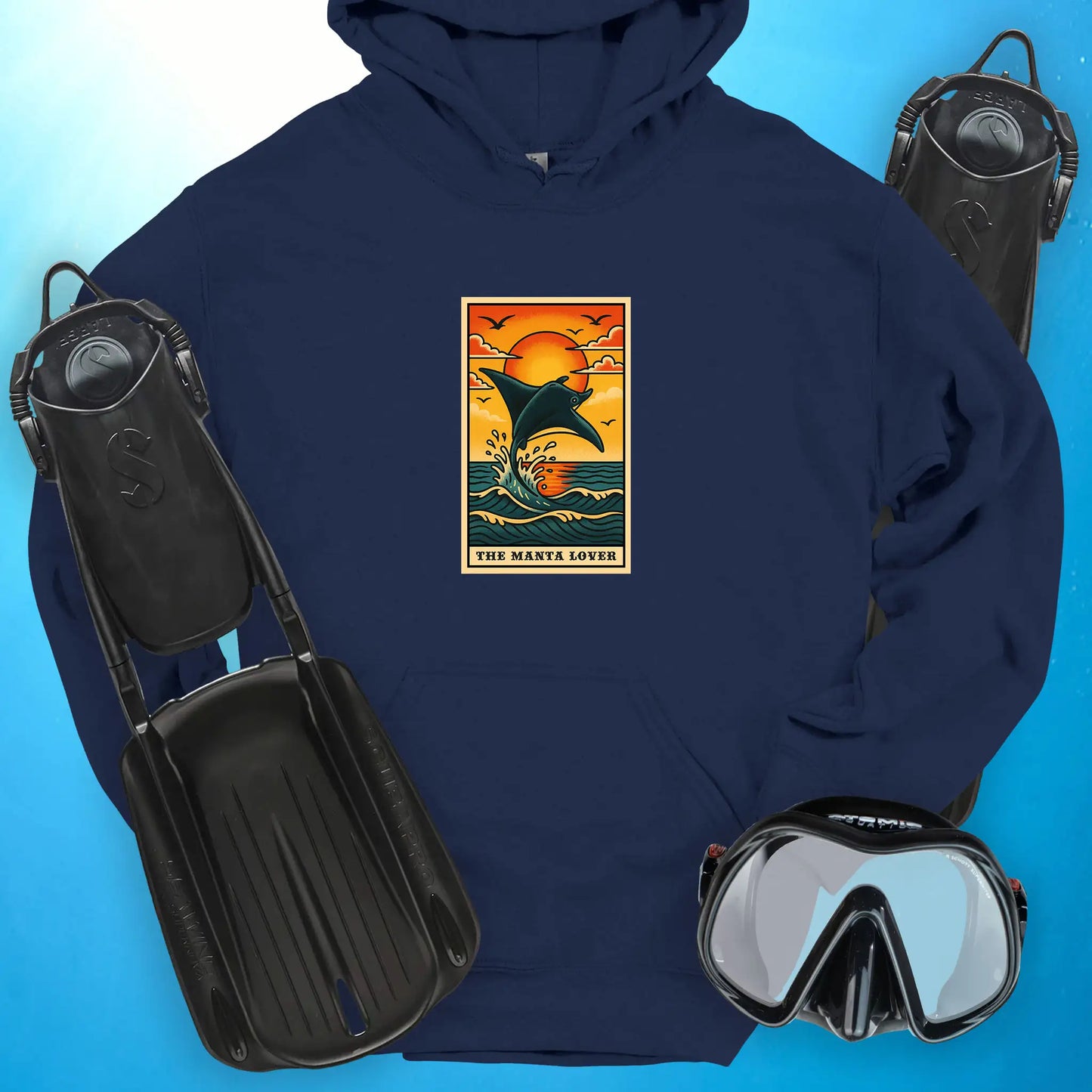 The Manta Lover Tarot Hoodie