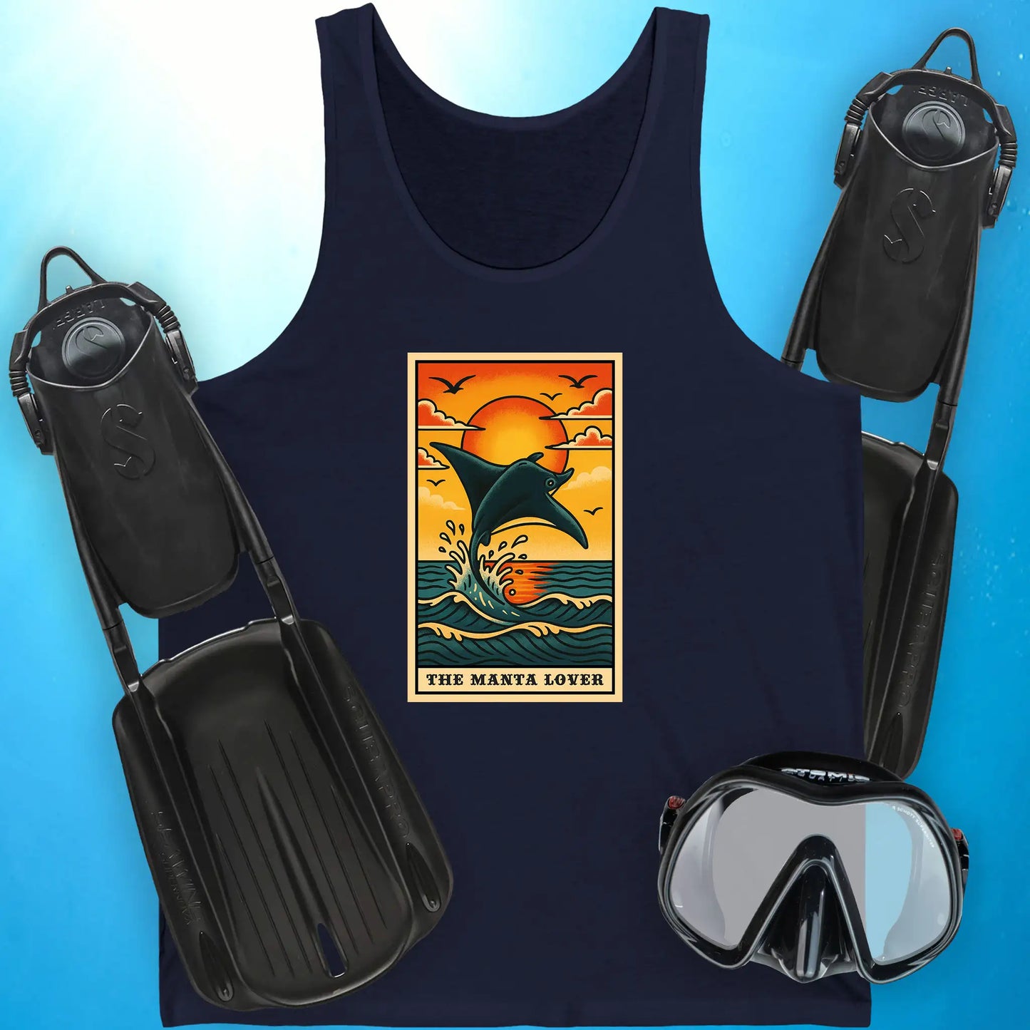 The Manta Lover Tarot Tank Top