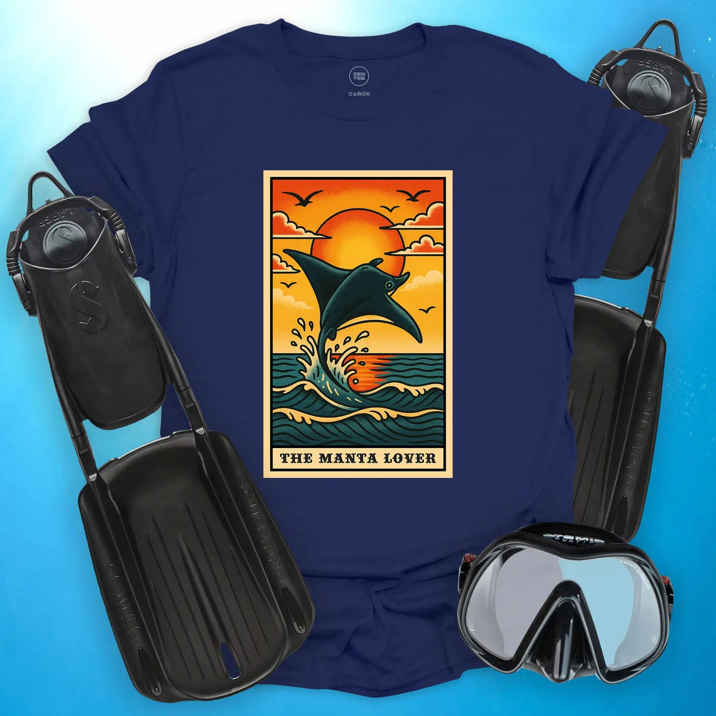 The Manta Lover Tarot T-shirt