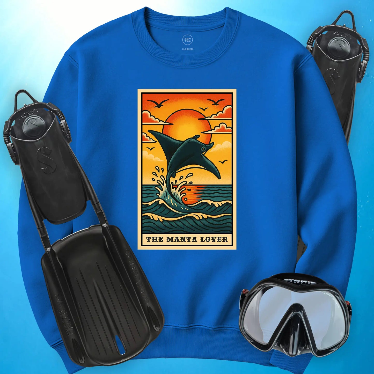 The Manta Lover Tarot Sweatshirt