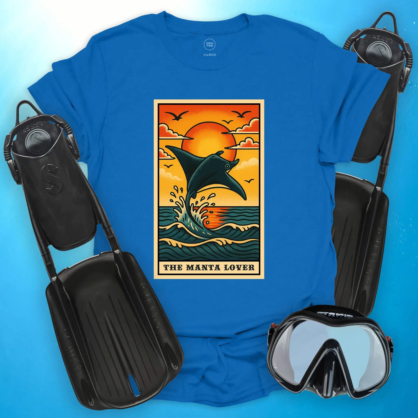 The Manta Lover Tarot T-shirt
