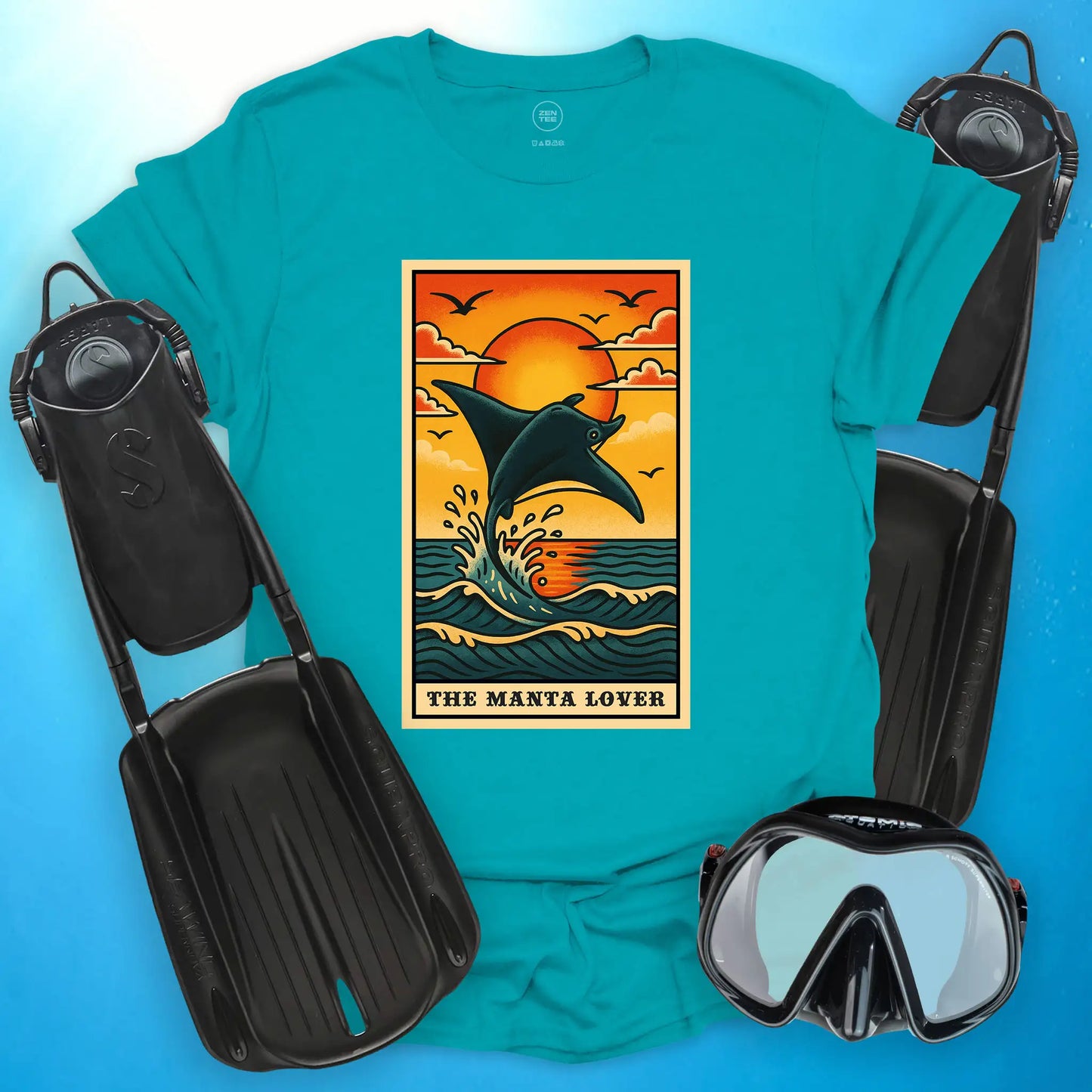 The Manta Lover Tarot T-shirt