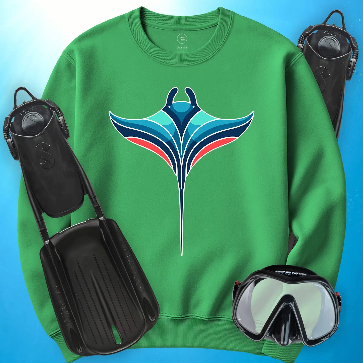 Manta Ray Ocean Spirit Sweatshirt