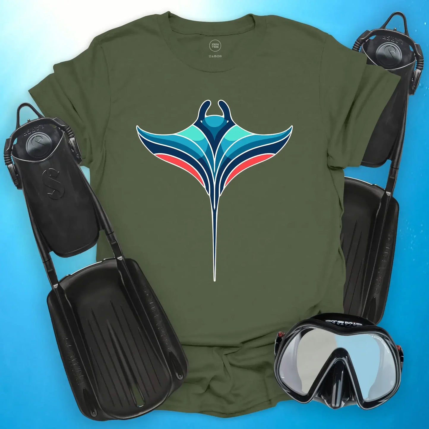 Manta Ray Ocean Spirit T-Shirt