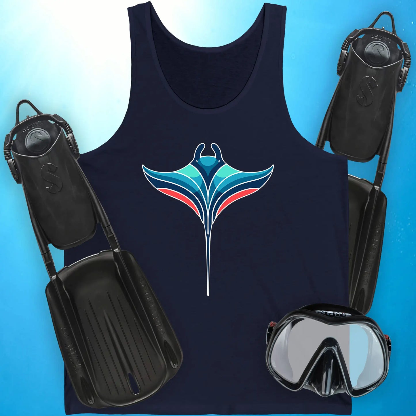 Manta Ray Ocean Spirit Tank Top