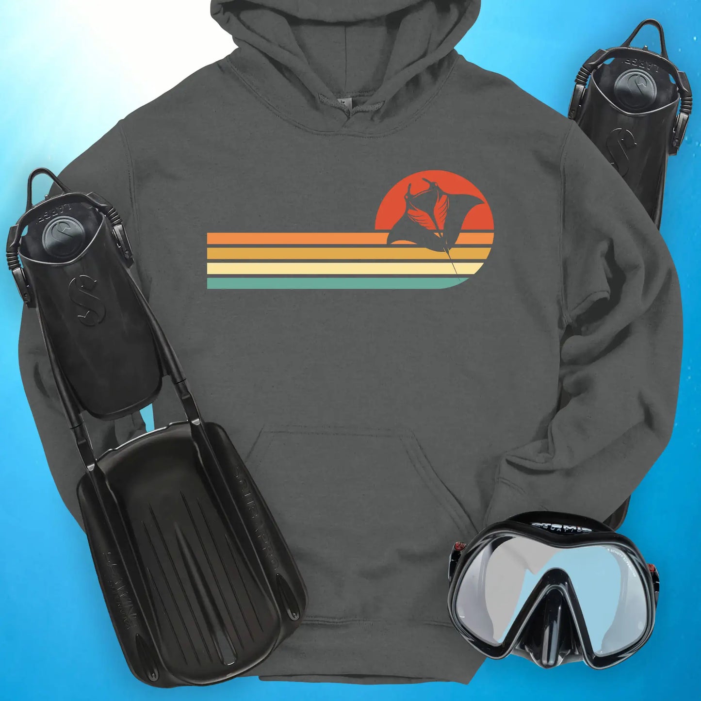 Manta Retro Sunset Hoodie