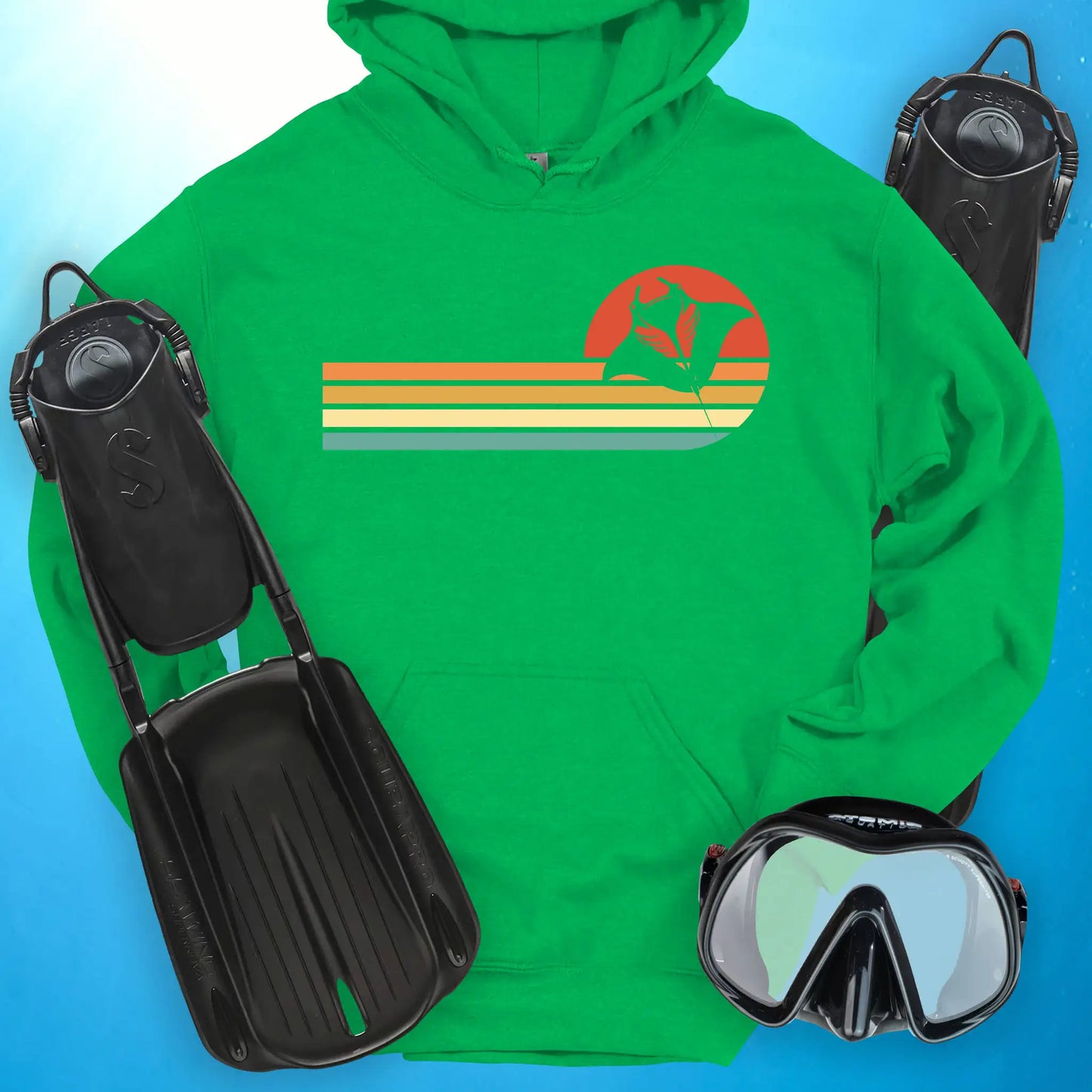 Manta Retro Sunset Hoodie