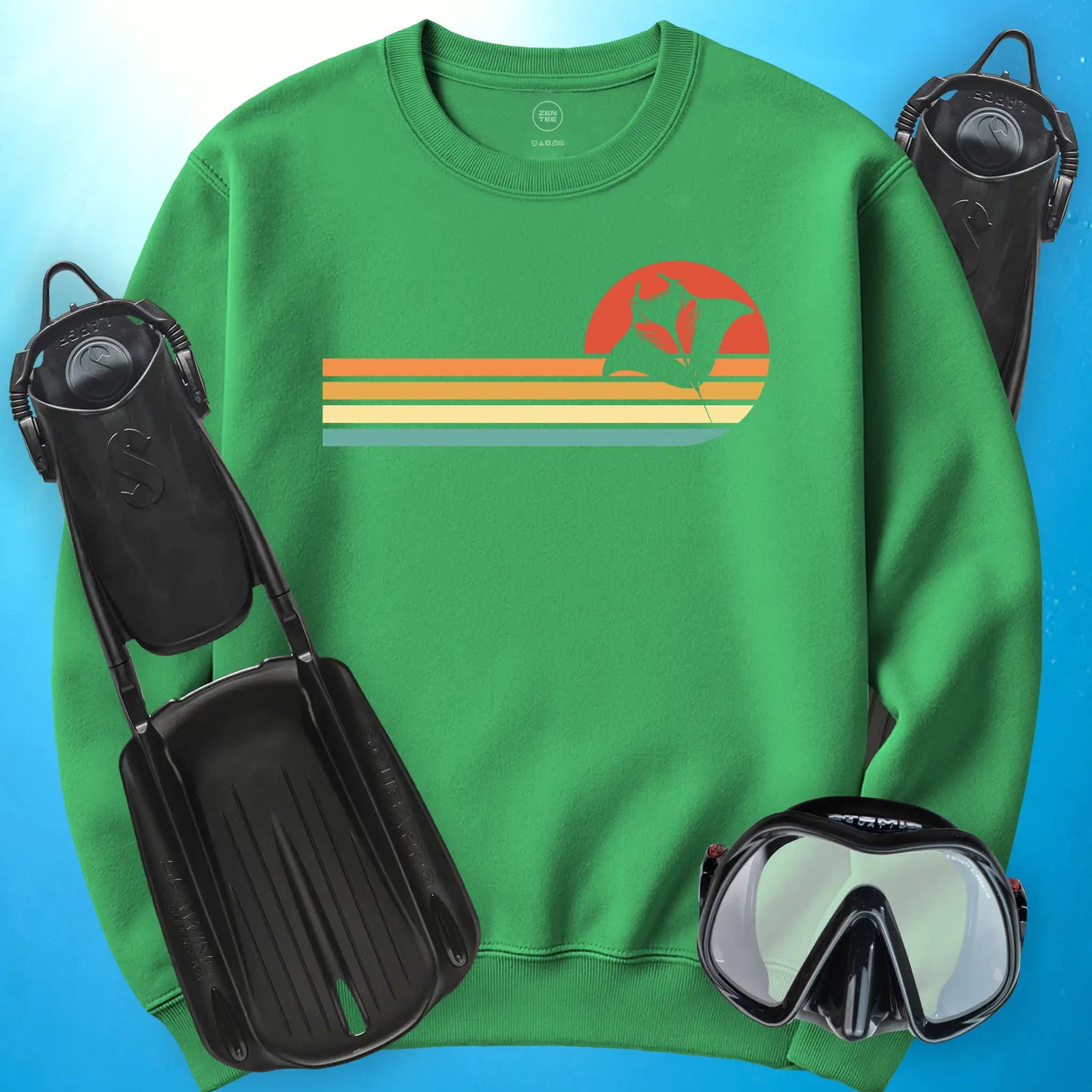 Manta Retro Sunset Sweatshirt
