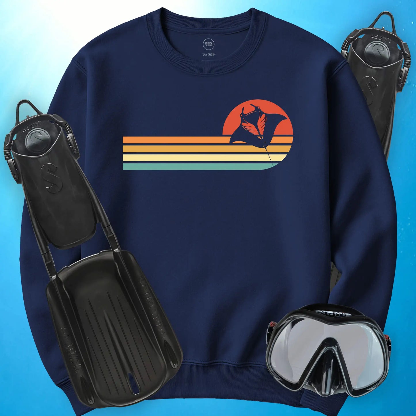 Manta Retro Sunset Sweatshirt