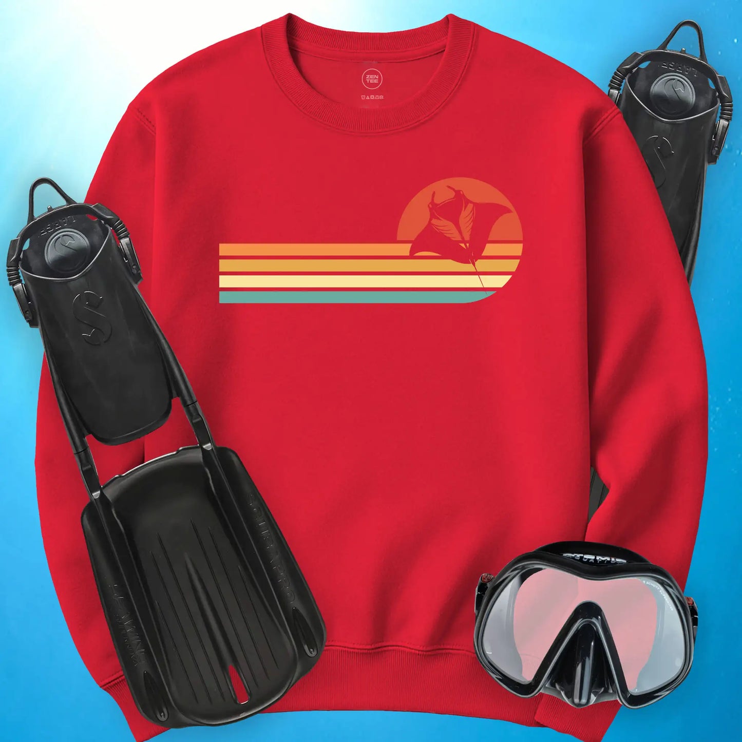Manta Retro Sunset Sweatshirt