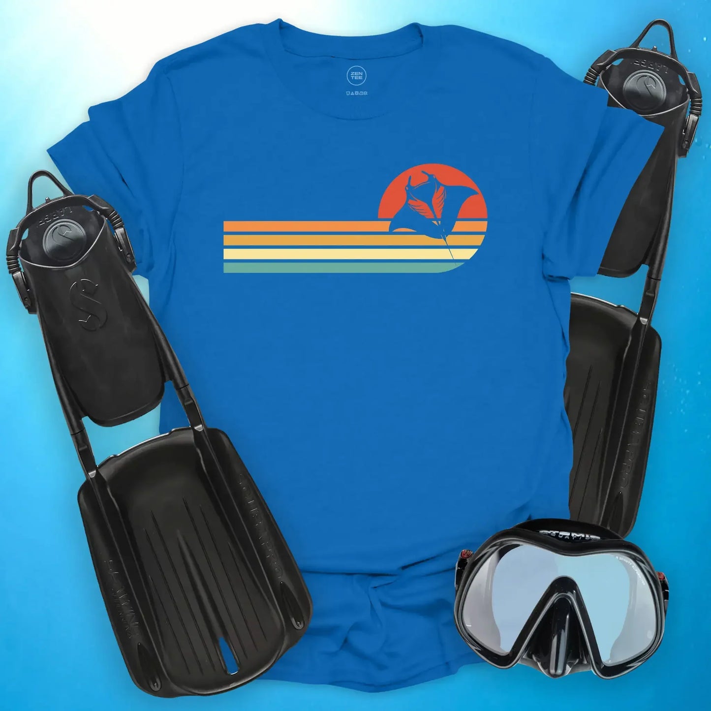 Manta Retro Sunset T-Shirt