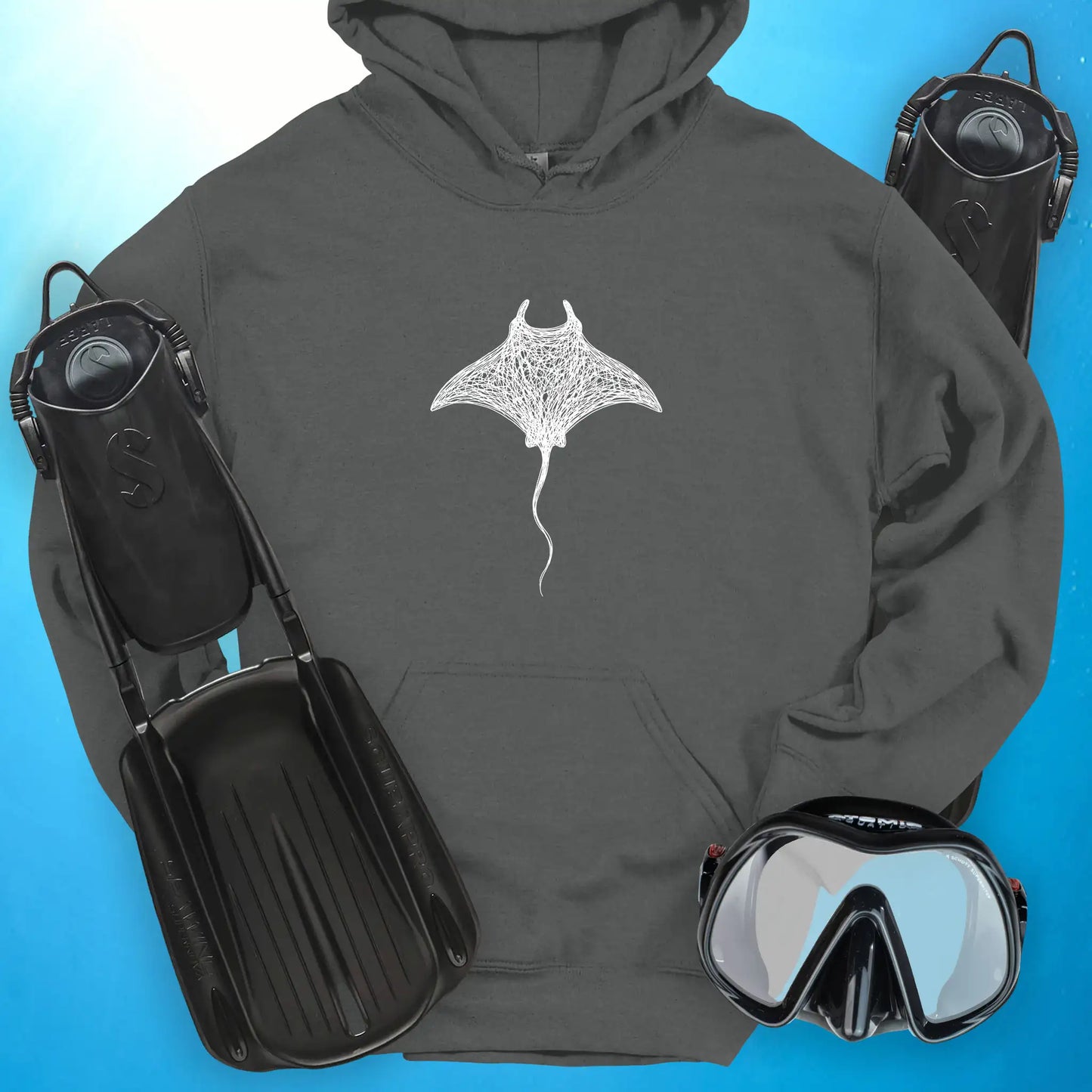 Manta Rise Scribble Hoodie