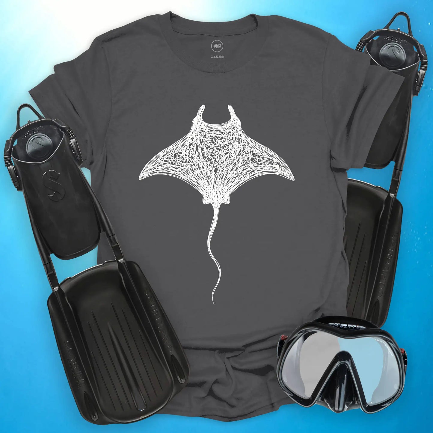 Manta Rise Scribble T-Shirt