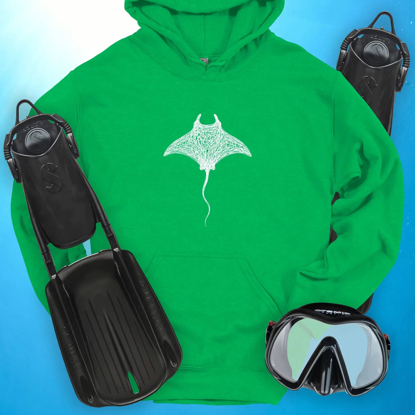 Manta Rise Scribble Hoodie