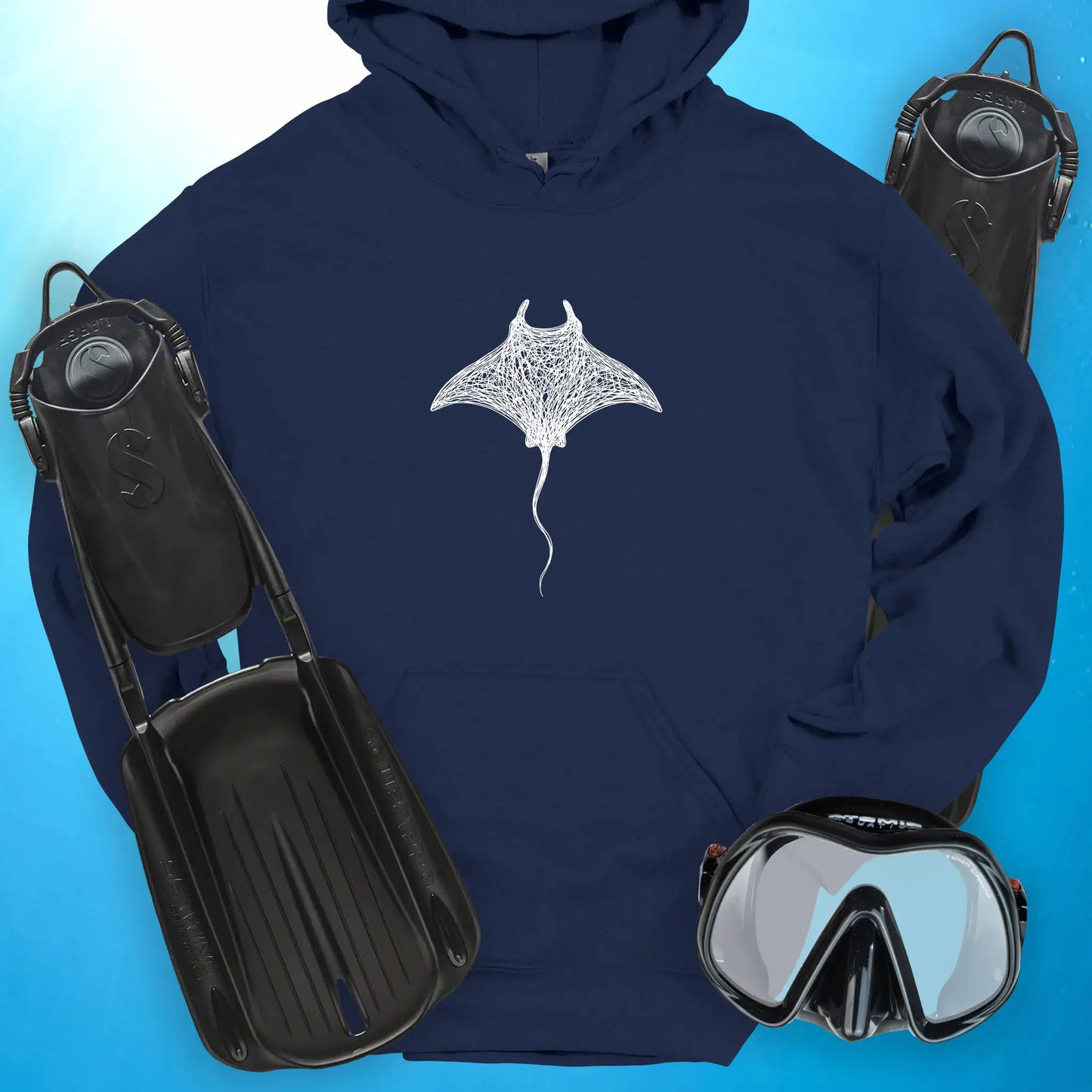 Manta Rise Scribble Hoodie