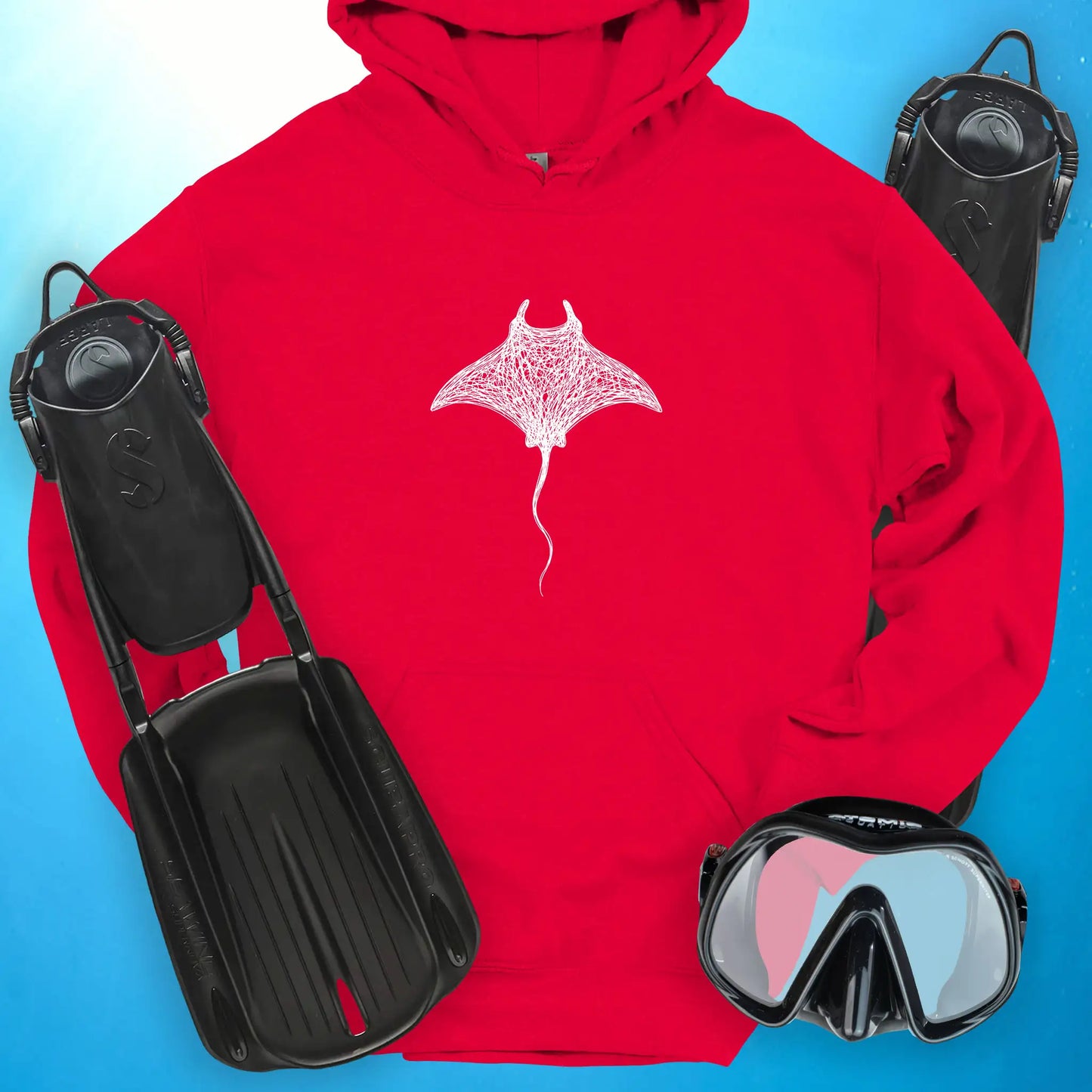Manta Rise Scribble Hoodie