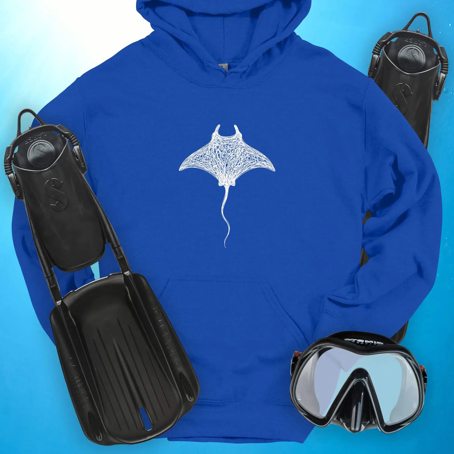Manta Rise Scribble Hoodie