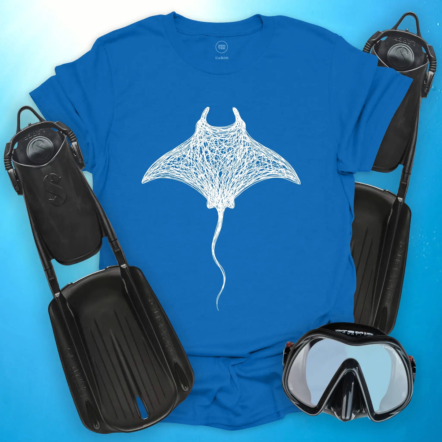 Manta Rise Scribble T-Shirt