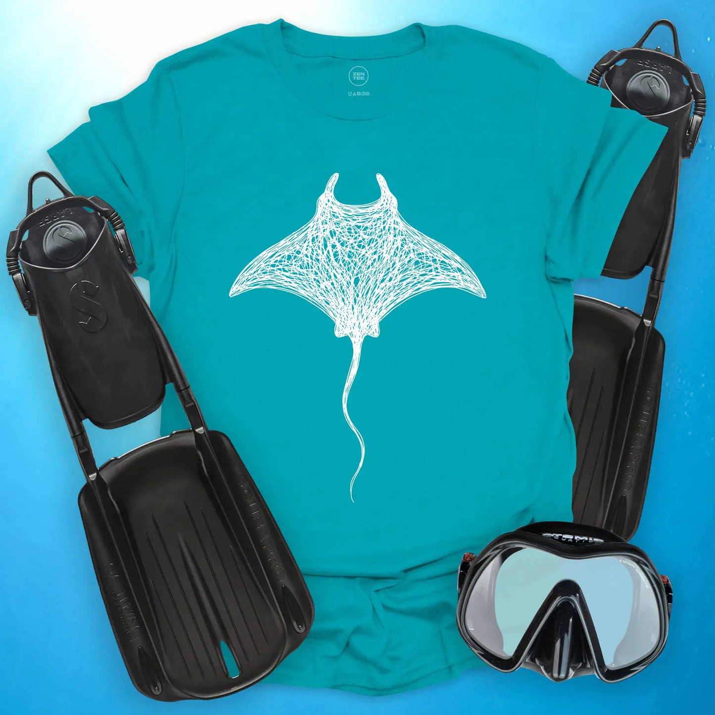 Manta Rise Scribble T-Shirt