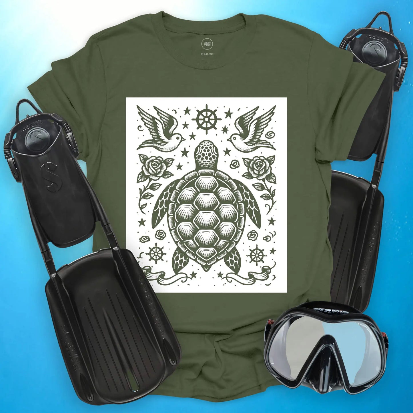 Sailor Jerry Turtle T-Shirt