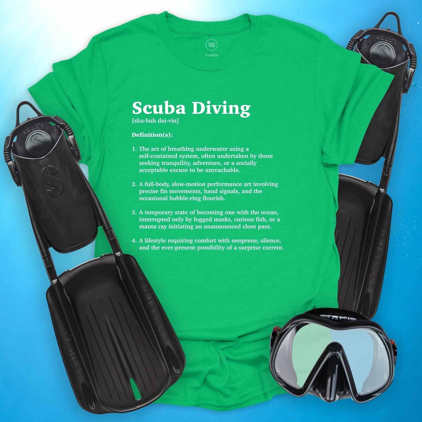 Scuba Diving Definition T-Shirt