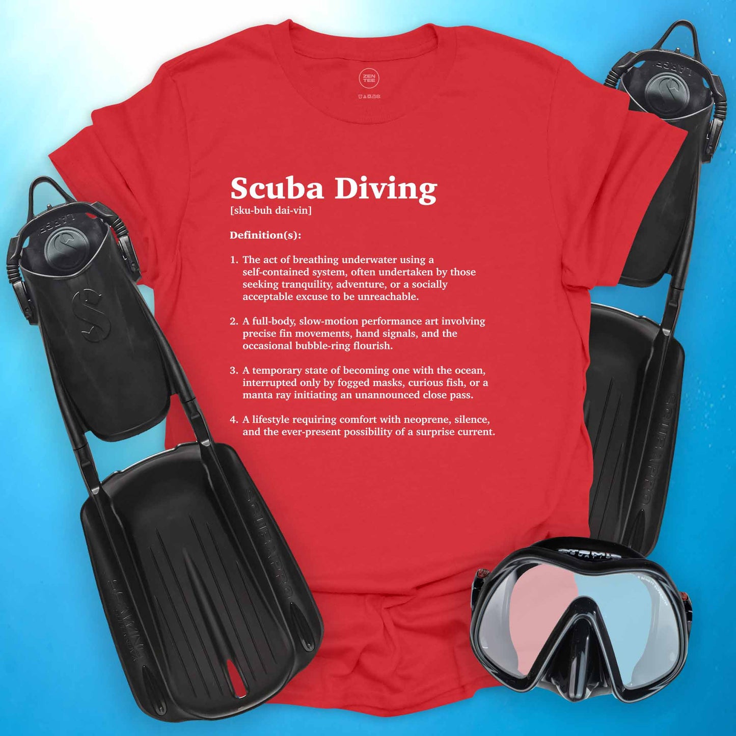 Scuba Diving Definition T-Shirt